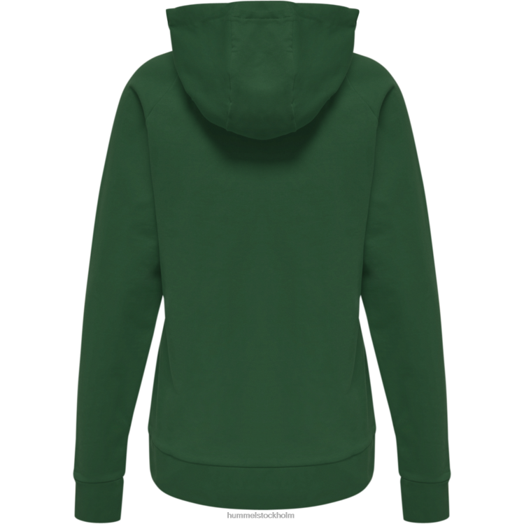 se Hummel kvinnor hmlgo hoodie med logotyp i bomull LL40V3759 \"Kläder\"