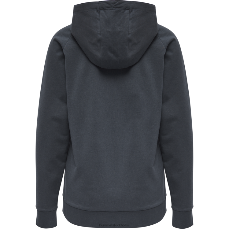 se Hummel kvinnor hmlgo hoodie med logotyp i bomull LL40V3777 \"Kläder\"