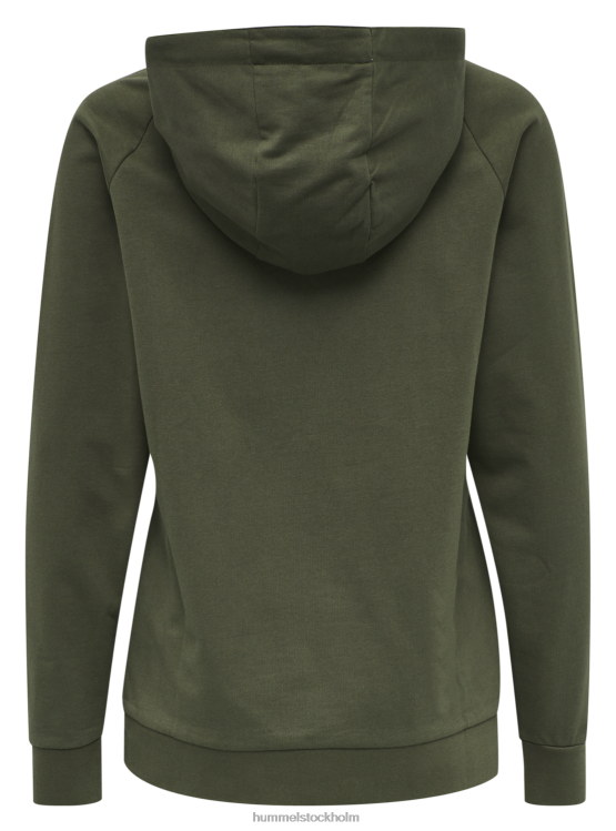 se Hummel kvinnor hmlgo hoodie med logotyp i bomull LL40V3782 \"Kläder\"