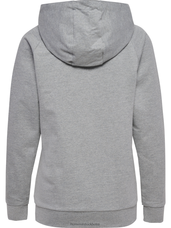 se Hummel kvinnor hmlgo hoodie med logotyp i bomull LL40V3785 \"Kläder\"
