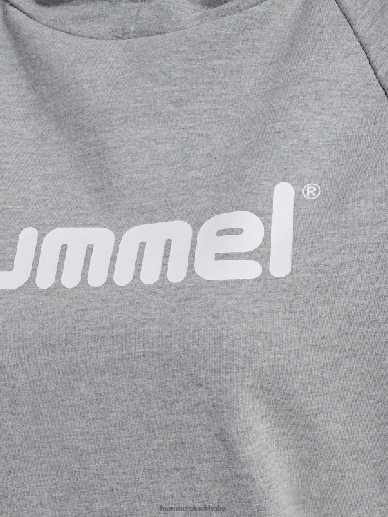 se Hummel kvinnor hmlgo hoodie med logotyp i bomull LL40V3785 \"Kläder\"