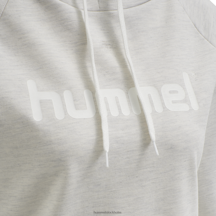 se Hummel kvinnor hmlgo hoodie med logotyp i bomull LL40V3797 \"Kläder\"