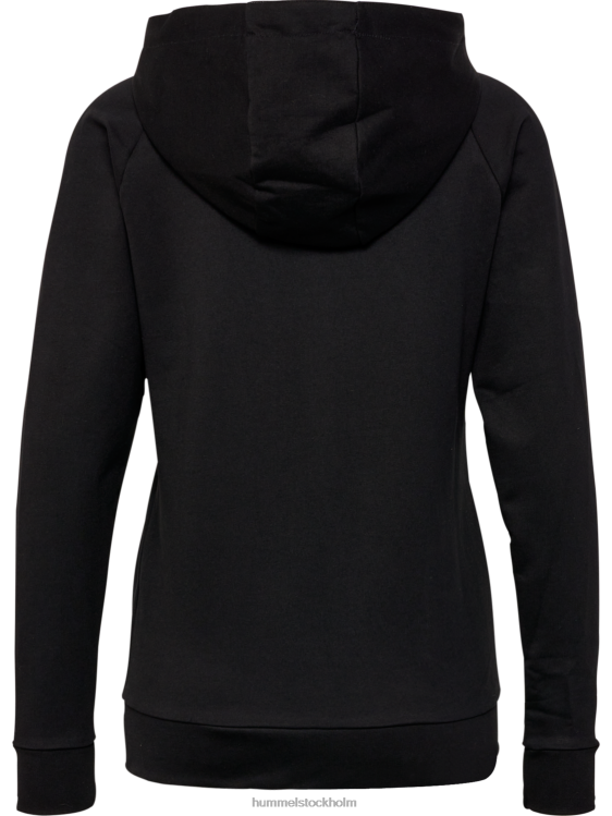 se Hummel kvinnor hmlgo hoodie med logotyp i bomull LL40V3808 \"Kläder\"