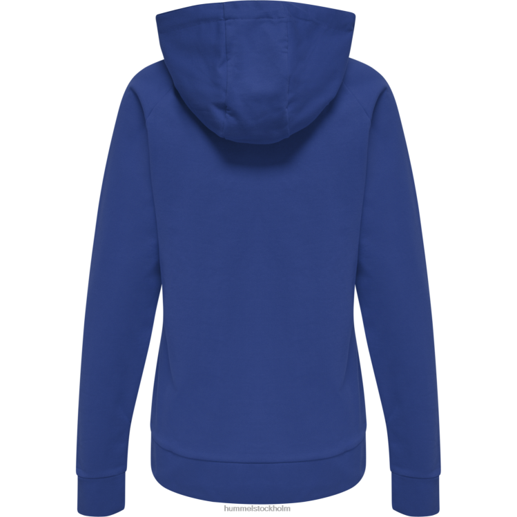 se Hummel kvinnor hmlgo hoodie med logotyp i bomull LL40V3819 \"Kläder\"