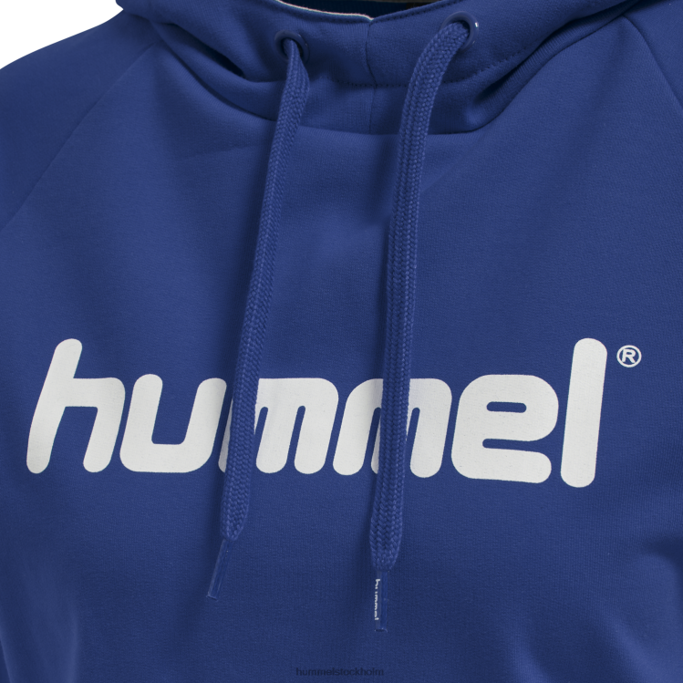 se Hummel kvinnor hmlgo hoodie med logotyp i bomull LL40V3819 \"Kläder\"