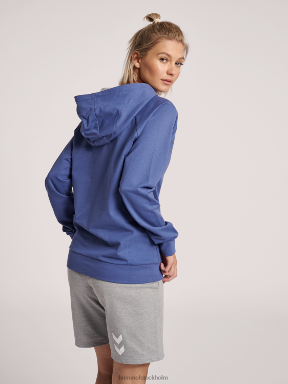 se Hummel kvinnor hmlgo hoodie med logotyp i bomull LL40V3824 \"Kläder\"