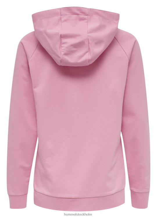 se Hummel kvinnor hmlgo hoodie med logotyp i bomull LL40V3875 \"Kläder\"