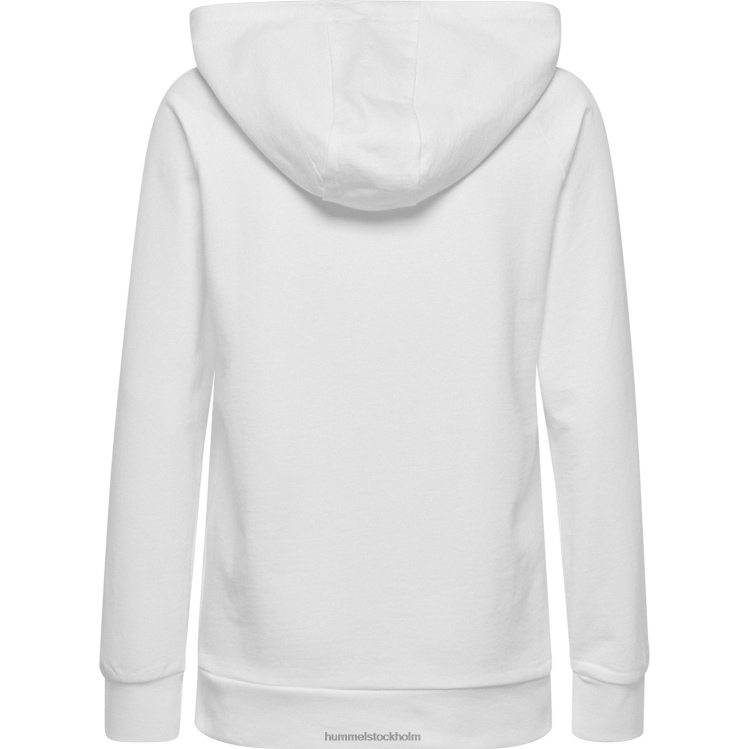 se Hummel kvinnor hmlgo hoodie med logotyp i bomull LL40V3877 \"Kläder\"