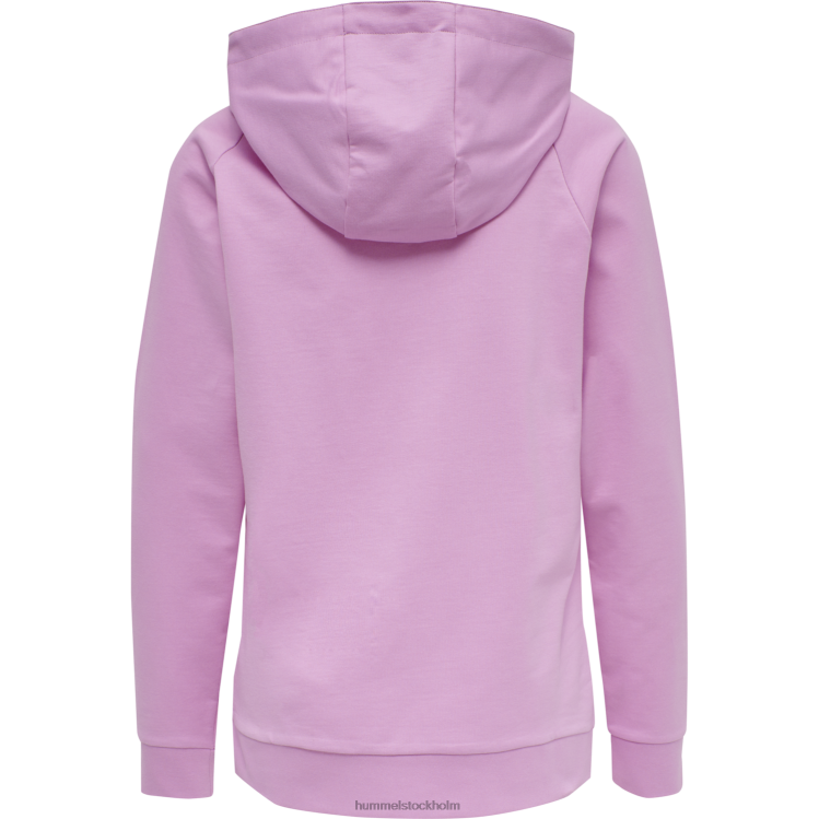 se Hummel kvinnor hmlgo hoodie med logotyp i bomull LL40V3968 \"Kläder\"