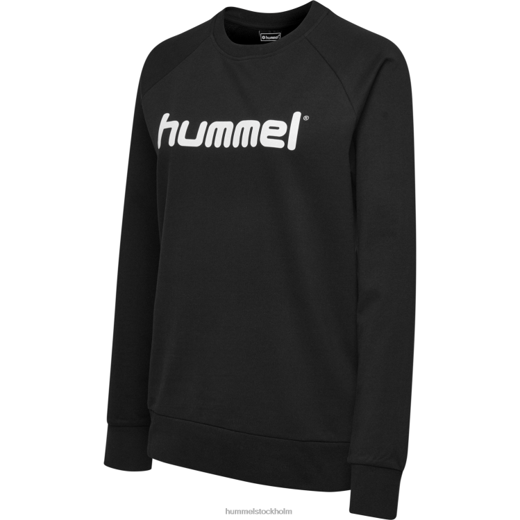 se Hummel kvinnor hmlgo sweatshirt med logotyp i bomull LL40V3787 \"Kläder\"