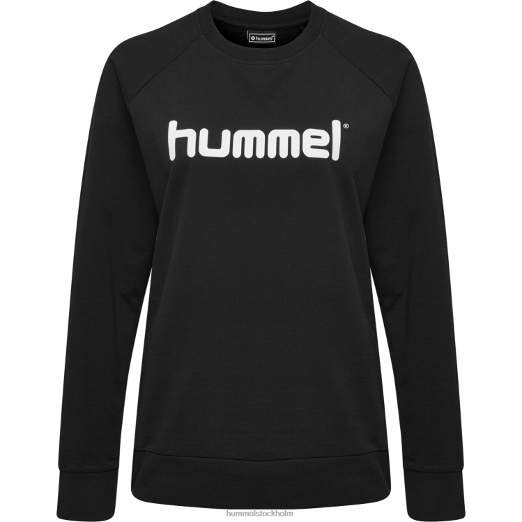 se Hummel kvinnor hmlgo sweatshirt med logotyp i bomull LL40V3787 \"Kläder\"