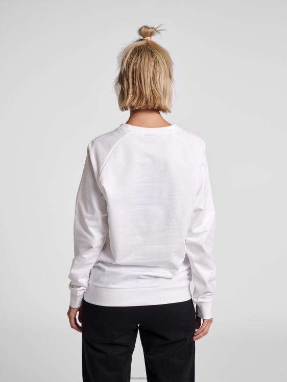 se Hummel kvinnor hmlgo sweatshirt med logotyp i bomull LL40V3788 \"Kläder\"