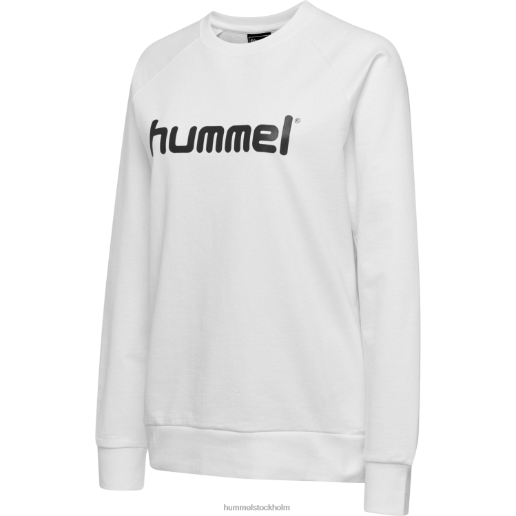 se Hummel kvinnor hmlgo sweatshirt med logotyp i bomull LL40V3788 \"Kläder\"