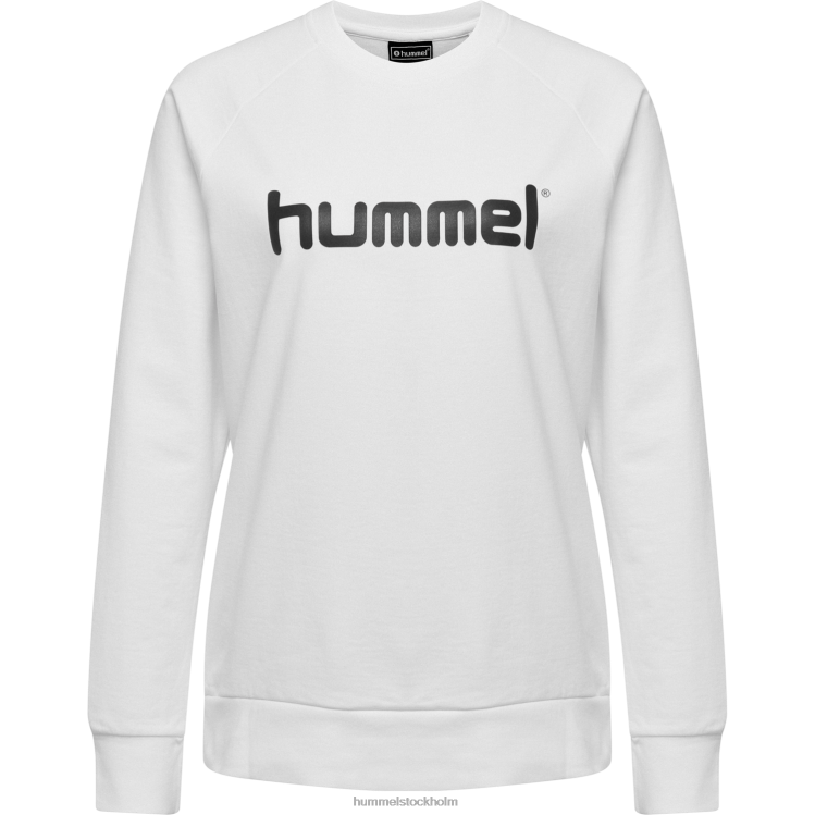 se Hummel kvinnor hmlgo sweatshirt med logotyp i bomull LL40V3788 \"Kläder\"