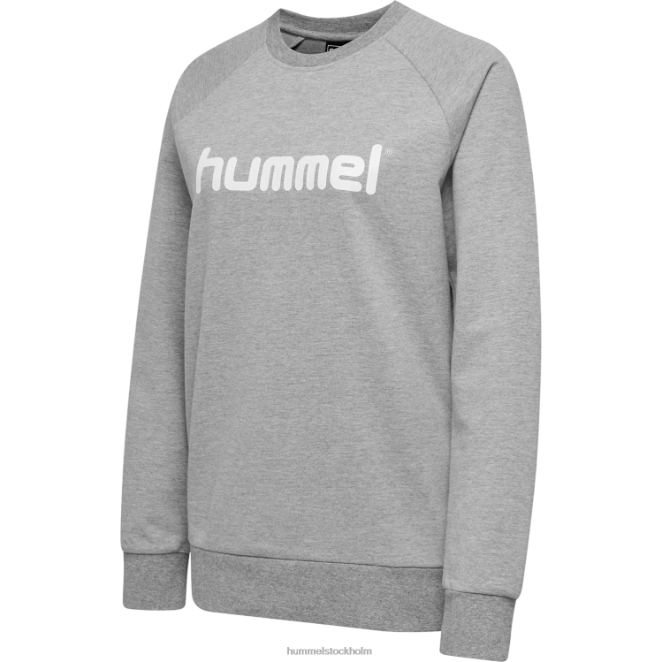 se Hummel kvinnor hmlgo sweatshirt med logotyp i bomull LL40V3804 \"Kläder\"