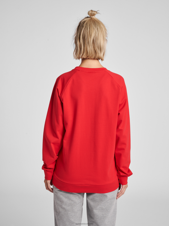 se Hummel kvinnor hmlgo sweatshirt med logotyp i bomull LL40V3806 \"Kläder\"
