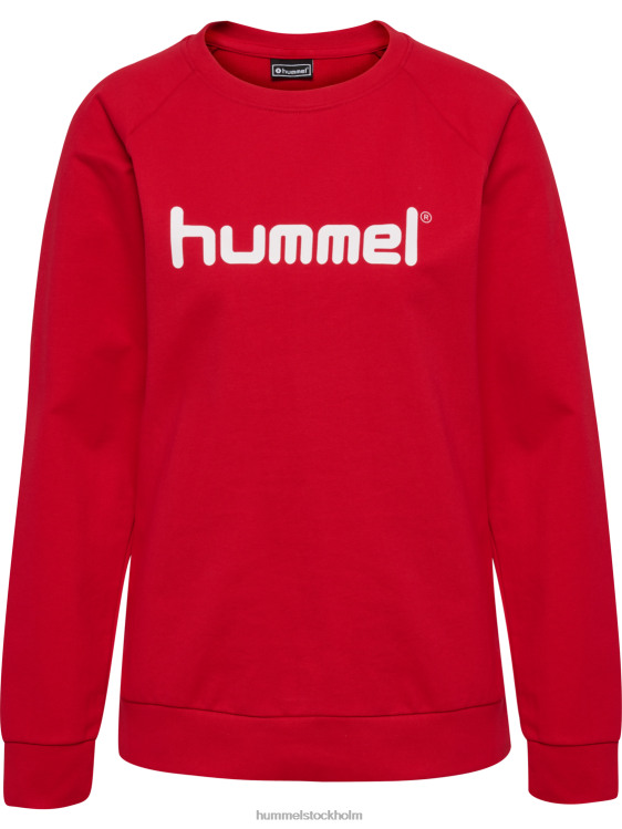 se Hummel kvinnor hmlgo sweatshirt med logotyp i bomull LL40V3806 \"Kläder\"