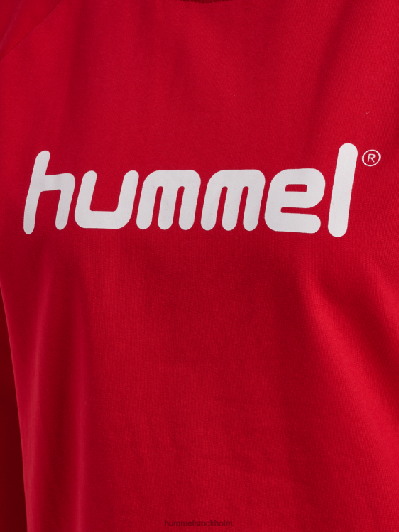 se Hummel kvinnor hmlgo sweatshirt med logotyp i bomull LL40V3806 \"Kläder\"