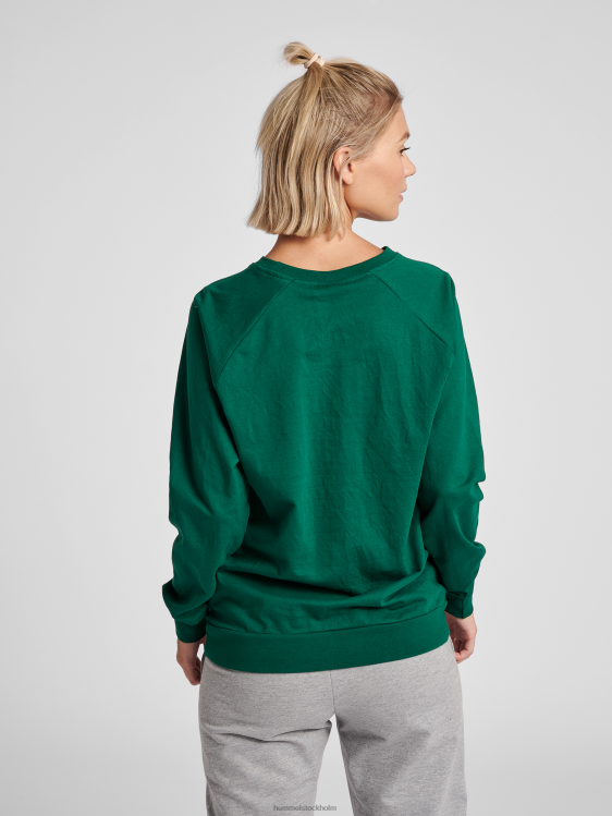 se Hummel kvinnor hmlgo sweatshirt med logotyp i bomull LL40V3822 \"Kläder\"