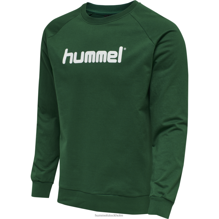 se Hummel kvinnor hmlgo sweatshirt med logotyp i bomull LL40V3822 \"Kläder\"