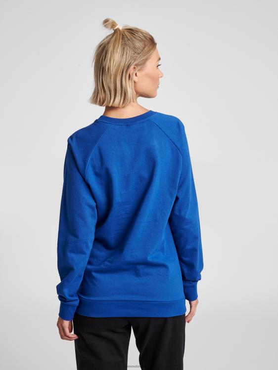 se Hummel kvinnor hmlgo sweatshirt med logotyp i bomull LL40V3826 \"Kläder\"