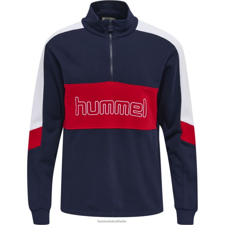 se Hummel kvinnor hmlic claude sweatshirt med halv zip LL40V424 \"tröja med halv zip\"