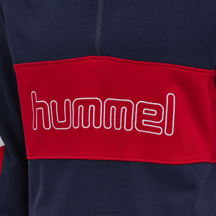 se Hummel kvinnor hmlic claude sweatshirt med halv zip LL40V424 \"tröja med halv zip\"