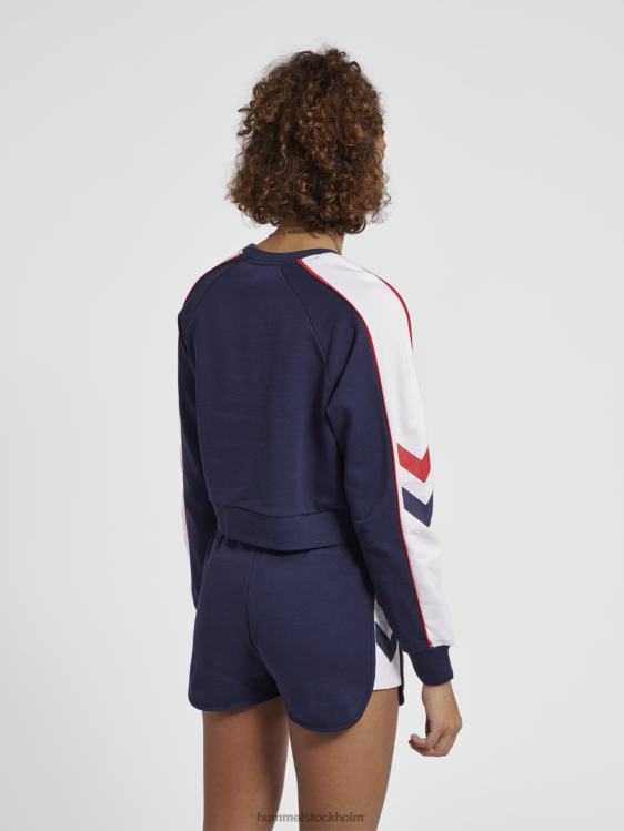 se Hummel kvinnor hmlic durban crop sweatshirt LL40V3264 \"avskuren sweatshirt\"