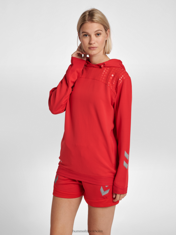 se Hummel kvinnor hmllead poly hoodie LL40V3639 "luvtröja"