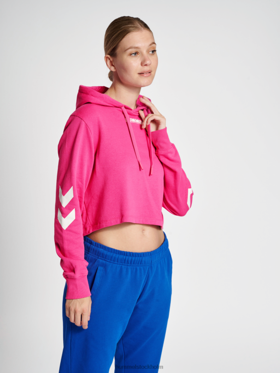 se Hummel kvinnor hmllegacy beskuren hoodie LL40V3043 "avskuren hoodie"