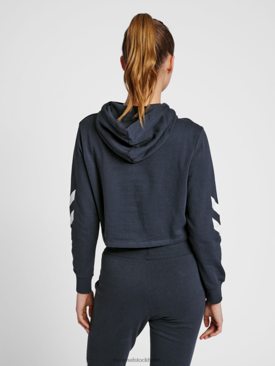 se Hummel kvinnor hmllegacy beskuren hoodie LL40V3337 \"avskuren hoodie\"