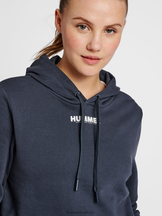 se Hummel kvinnor hmllegacy beskuren hoodie LL40V3337 \"avskuren hoodie\"