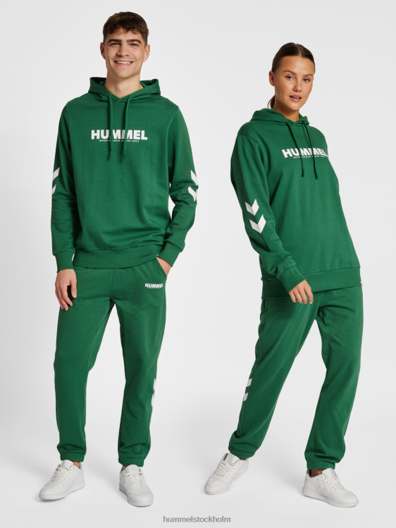 se Hummel kvinnor hmllegacy hoodie med logotyp LL40V315 "luvtröja"