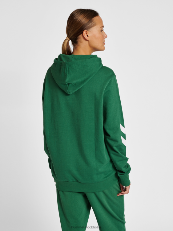 se Hummel kvinnor hmllegacy hoodie med logotyp LL40V315 \"luvtröja\"