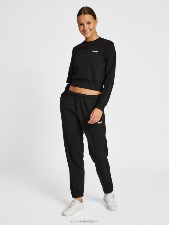 se Hummel kvinnor hmllgc kort shai sweatshirt LL40V2443 \"sportig mjuk tröja\"