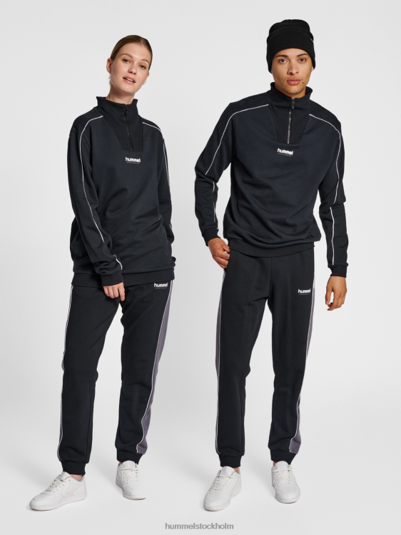 se Hummel kvinnor hmllgc wesley sweatshirt med halv zip LL40V351 "jacka med halv dragkedja"