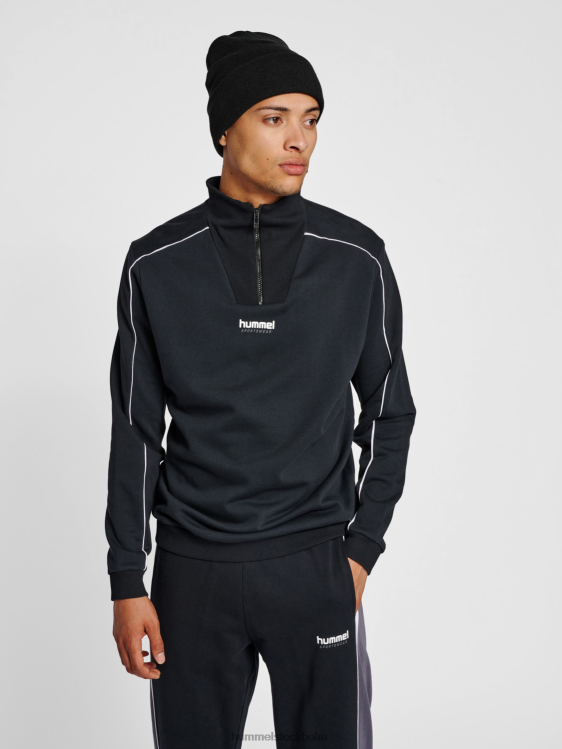 se Hummel kvinnor hmllgc wesley sweatshirt med halv zip LL40V351 \"jacka med halv dragkedja\"
