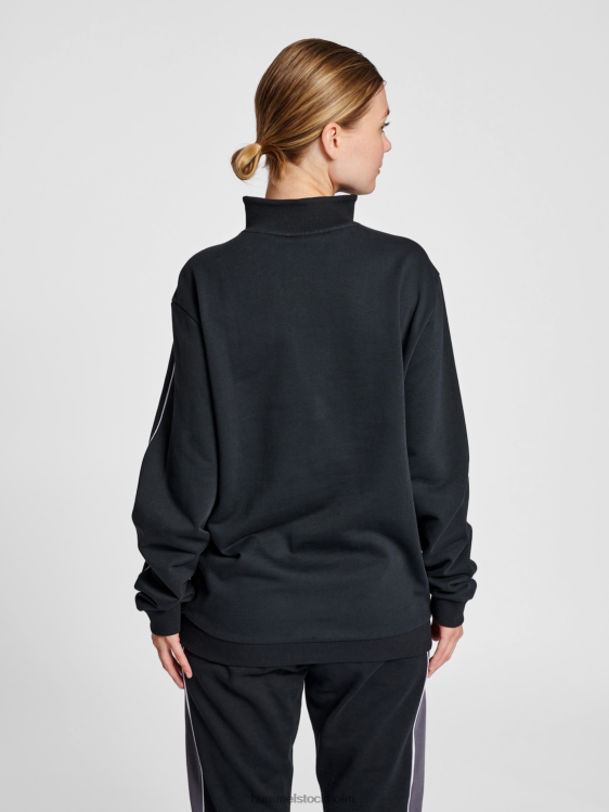 se Hummel kvinnor hmllgc wesley sweatshirt med halv zip LL40V351 \"jacka med halv dragkedja\"