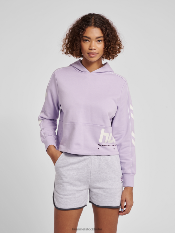 se Hummel kvinnor hmllgc yoko cropped hoodie LL40V3068 "avskuren hoodie"