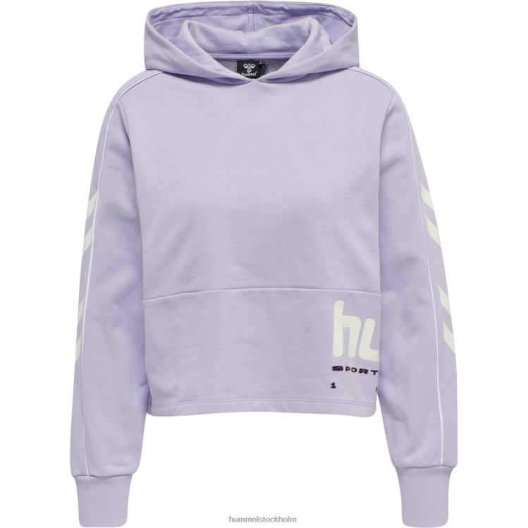 se Hummel kvinnor hmllgc yoko cropped hoodie LL40V3068 \"avskuren hoodie\"