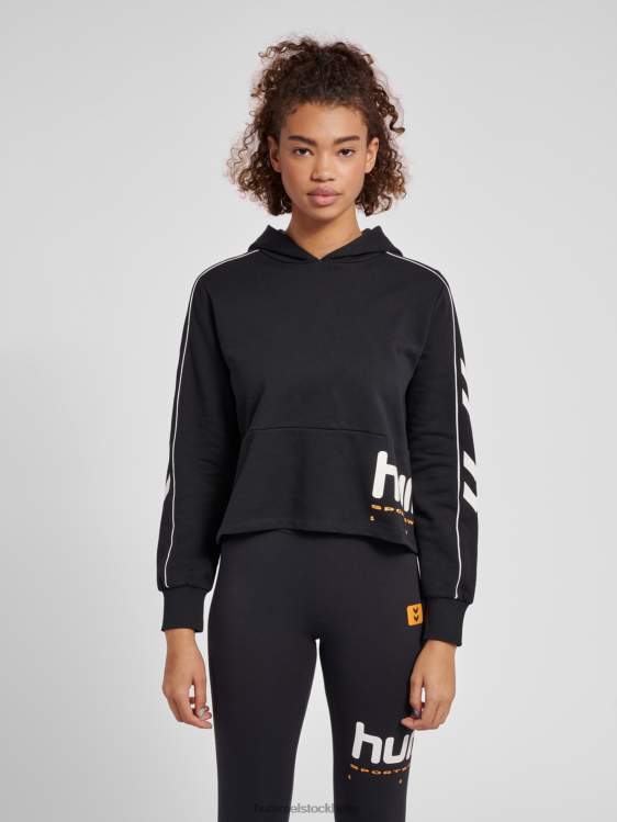 se Hummel kvinnor hmllgc yoko cropped hoodie LL40V3559 "avskuren hoodie"