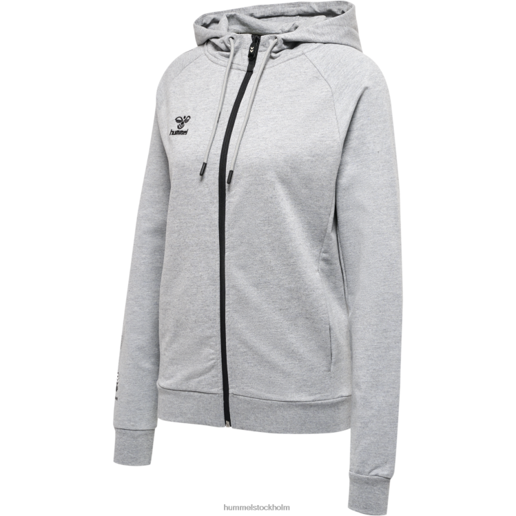 se Hummel kvinnor hmlmove rutnät spjälsäng. hoodie med dragkedja LL40V2319 "huvtröja med dragkedja"