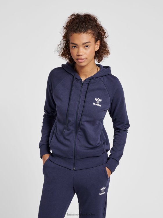 se Hummel kvinnor hmlnoni 2.0 hoodie med dragkedja LL40V3167 "huvtröja med dragkedja"