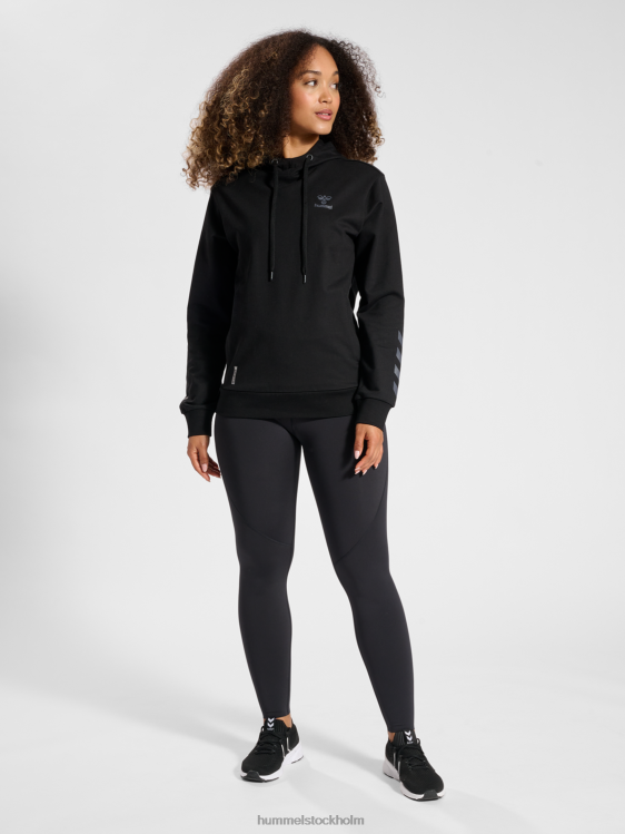 se Hummel kvinnor hmloffgrid hoodie i bomull wo LL40V2520 \"luvtröja\"