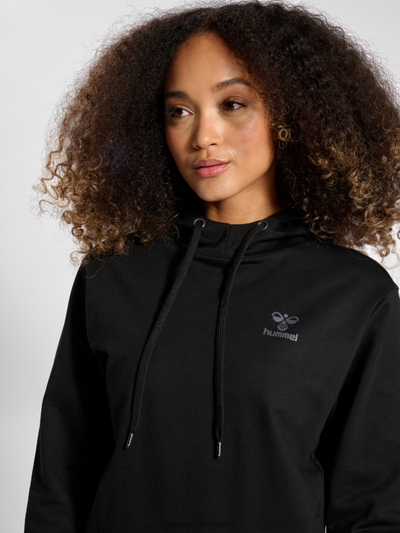 se Hummel kvinnor hmloffgrid hoodie i bomull wo LL40V2520 \"luvtröja\"