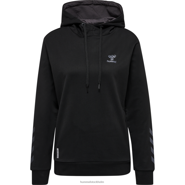 se Hummel kvinnor hmloffgrid hoodie i bomull wo LL40V2520 \"luvtröja\"