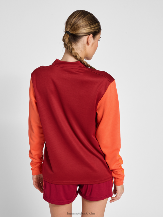 se Hummel kvinnor hmlongrid 1/2 zip poly sweat wo LL40V2656 \"tröja med dragkedja\"