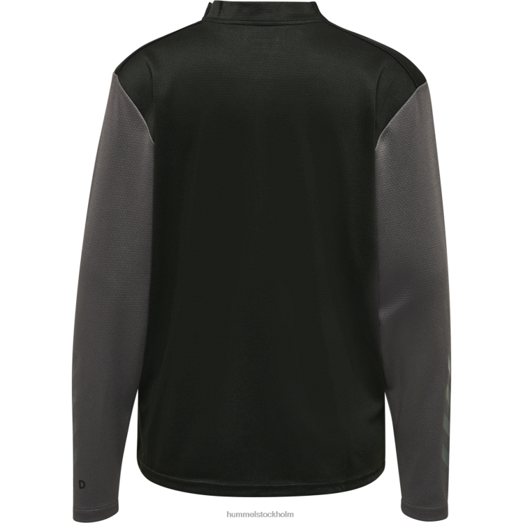 se Hummel kvinnor hmlongrid 1/2 zip poly sweat wo LL40V2696 \"tröja med dragkedja\"