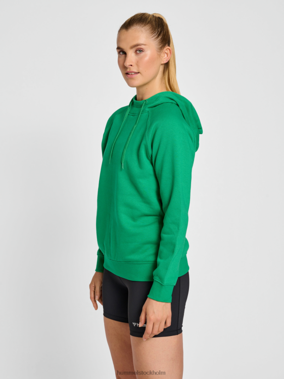 se Hummel kvinnor hmlröd klassisk hoodie LL40V2904 \"luvtröja\"