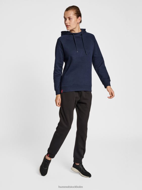 se Hummel kvinnor hmlröd klassisk hoodie LL40V2921 \"luvtröja\"